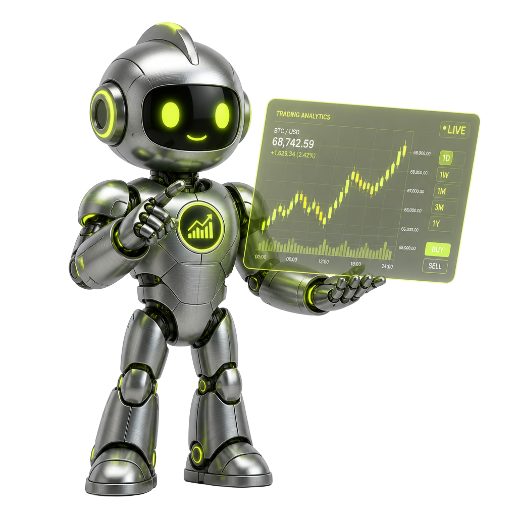 NordicFX Research Hub robot analyst illustration